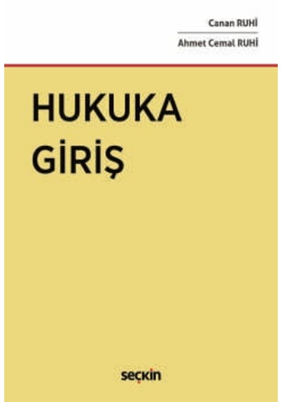 Hukuka Giriş Canan Ruhi,ahmet Cemal Ruhi