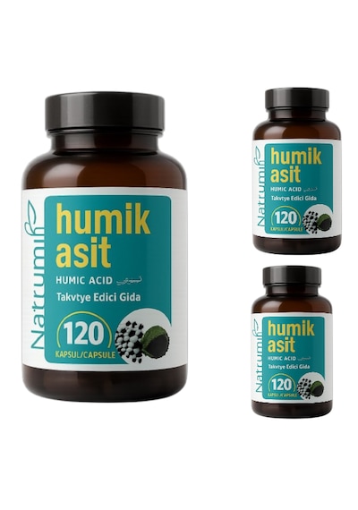 Natrumin Humik Asit 120 Kapsül 3 Adet