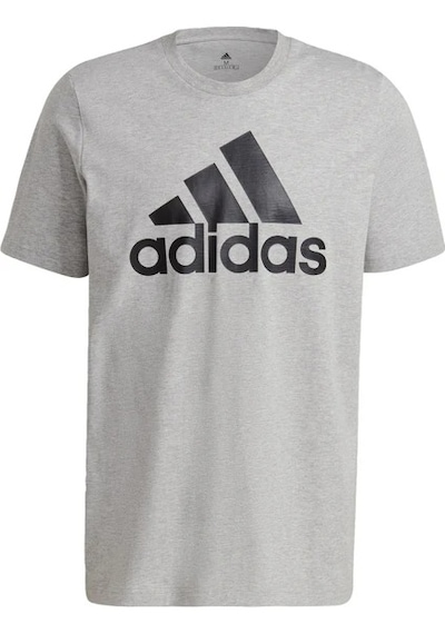 Adidas Sportswear Gk9123 Essentıals Bıg Logo Tee Tişört Gri