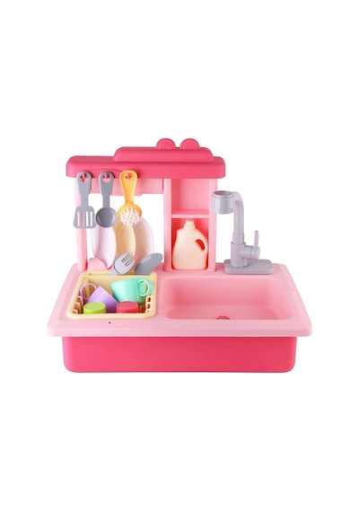 Pilli Interaktif Lavabo Seti  Pembe