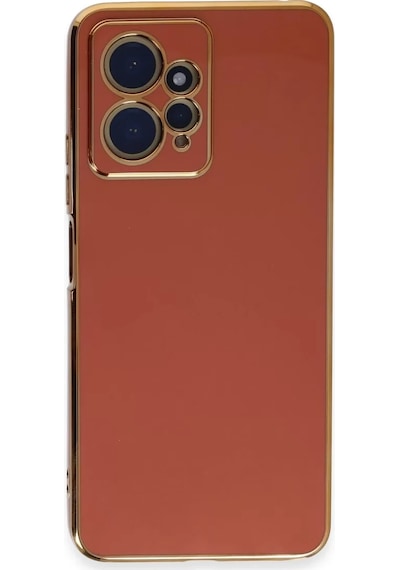 Newface Xiaomi Redmi Note 12 4g Kılıf Volet Silikon - Kırmızı