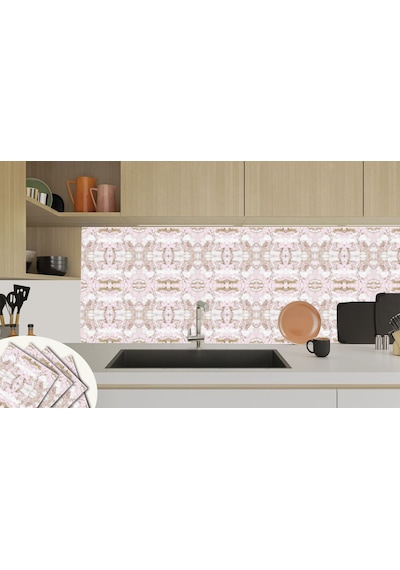 Tink Kendinden Yapışkanlı Mermer 012 Desenli Pvc Karo 30x30 Cm