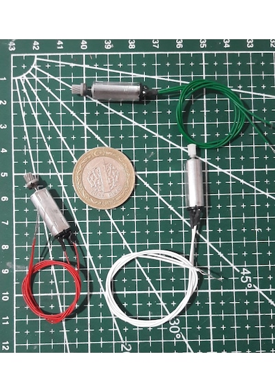 K30 Mikro DC Motor 3V - Güneş Solar Model Motoru