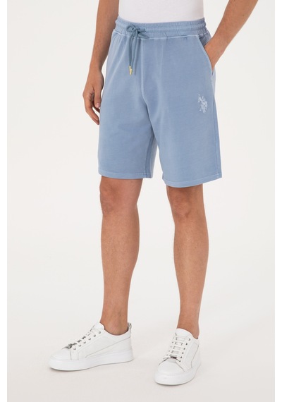 U.s. Polo Assn. Erkek Mavi Şort Örme 50298037-vr036 Mavi