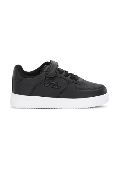 Slazenger Kelvın P Cırt Cırtlı Siyah Günlük Spor Ayakkabısı