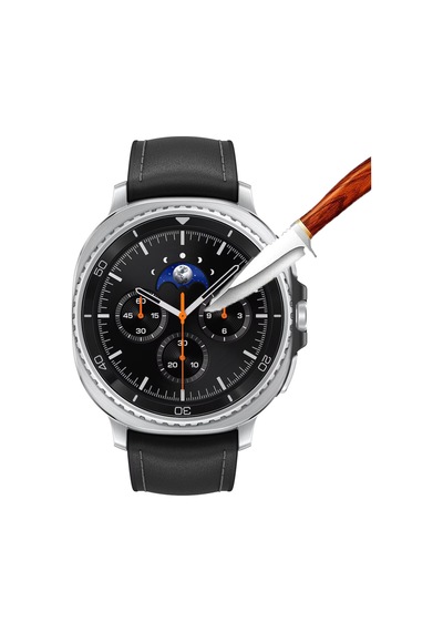Samsung Galaxy Watch 8 46mm Classic Uyumlu Kolay Kurulum Aparatlı Temperli Cam Ekran Koruyucu