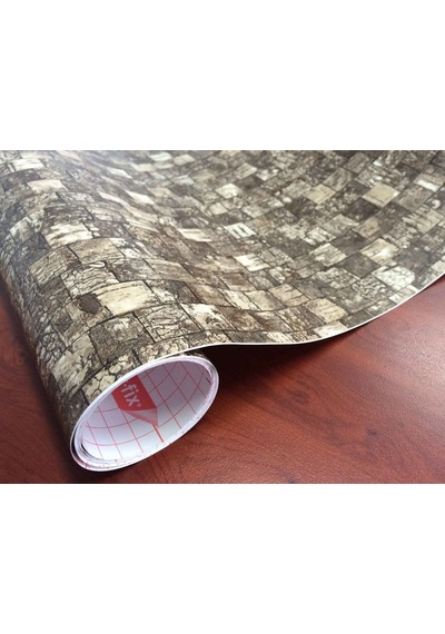 D-c-fix 276-3154 Ağaç Kabuğu Desen Dekoratif Yapışkanlı Folyo 45 Cm X 2 Mt