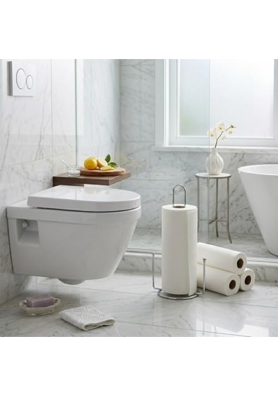 Ayrex Metal Kağıt Havluluk Ve Peçetelik Standı Mutfak Ve Banyo İçin Rulo Havlu Tutucu, Tezgah Üstü Kağıt Ha Diğer