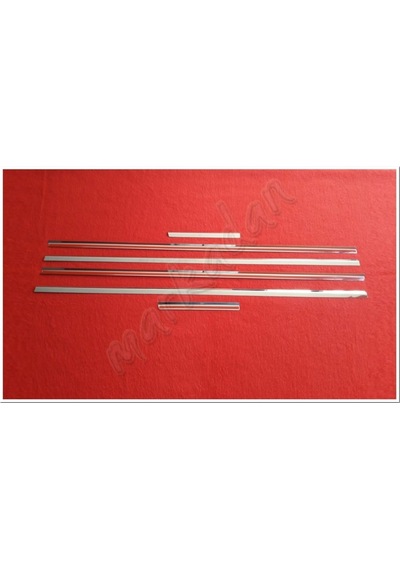 Db Chrome Citroen C5 Cam Çıtası Nikelajı 2001-2007 6 Parça  P.Çeli