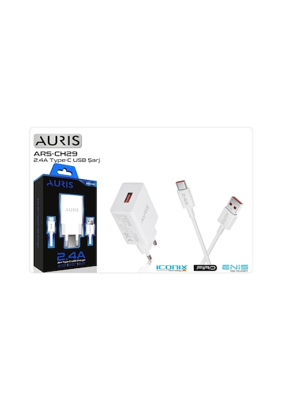 Şarj Aleti Takım Type-c 2.4a Qtop Q-ch29