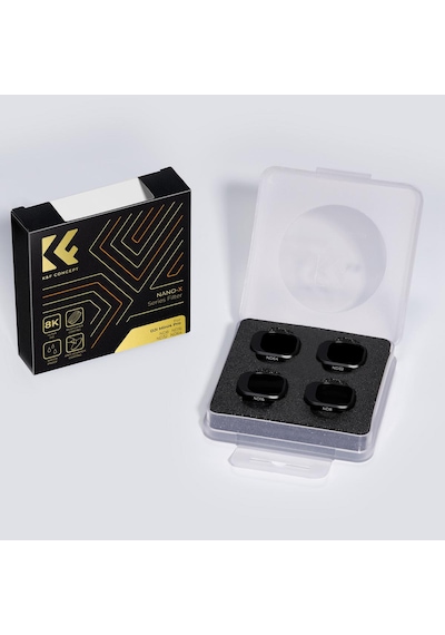 K&f Concept Djı Mini 4 Pro İçin Nd Filtre Kiti Nd8 + Nd16 + Nd32 + Nd64