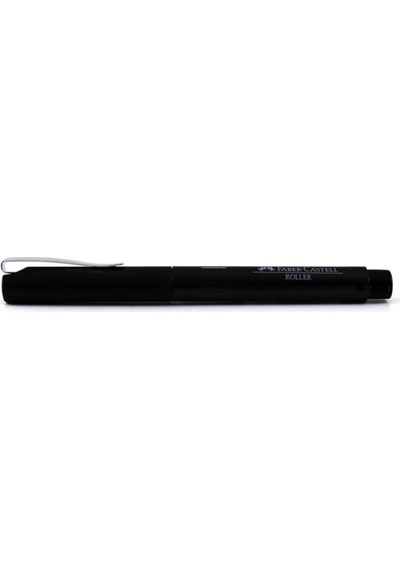 Faber İğne Uçlu Siyah Roller Kalem 540599 Beyaz