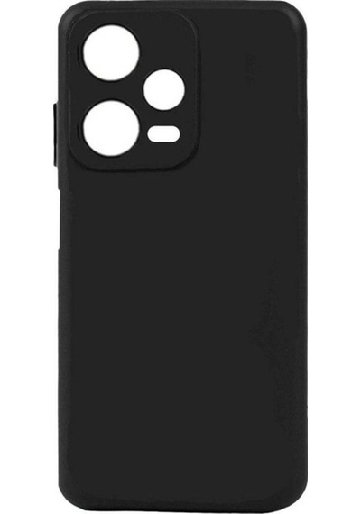 Xiaomi Redmi Note 12 Pro 5g Kılıf Zore Biye Silikon Siyah