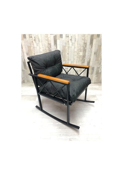 Sallanır Sandalye Tv Koltuğu Kafe-balkon-mutfak-berjer-ofis-salon Sallanır Tekli Koltuk Miami Antrasit Sallanır Sandalye Tv Koltuğu Kafe-balkon-mutfak-berjer-ofis-salon Sallanır Tekli Koltuk Miami Antrasit