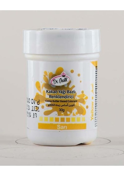Çikolata Boyası Sarı 30 Gr