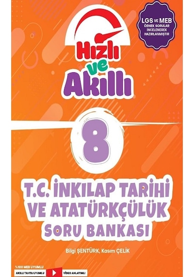 Tammat 8. Sınıf Lgs İnkılap Tarihi Hızlı Ve Akıllı Soru Bankası