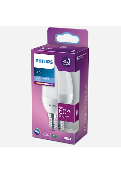 Philips B 38 60 W Gün Işığı Top E14 Duy Led Ampul 5'li Avantaj Paketi Mıchu