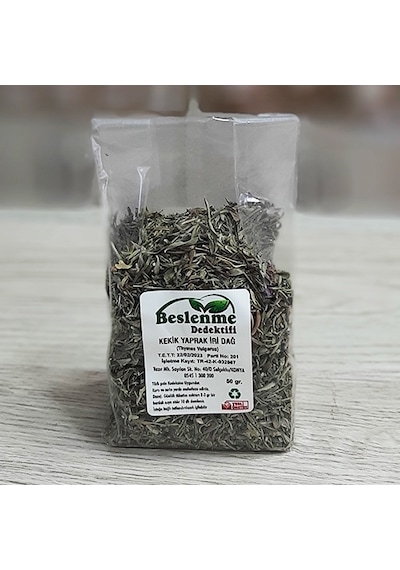 Beslenme Dedektifi Dağ Kekiği  50 G