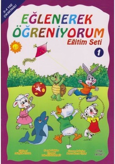 Eğlenerek Öğreniyorum Eğitim Seti 1 (6 Kitap)- Uysal Yayınevi
