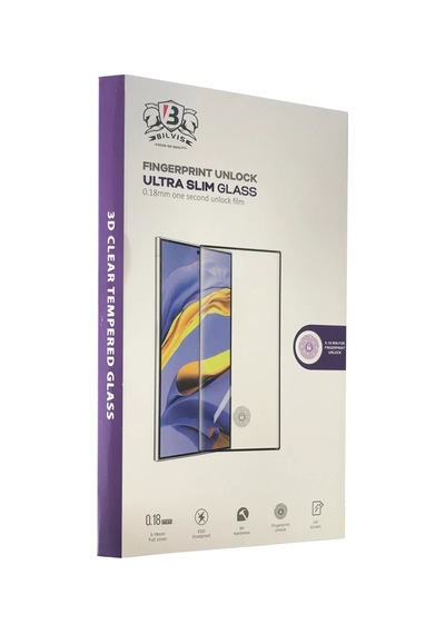 Samsung Galaxy Uyumlu, S25 Edge Bilvis 0.18mm Plus Cam Ekran Koruyucu