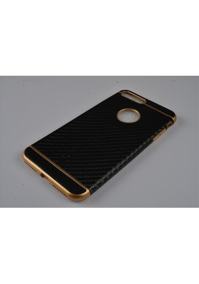 Jopus Apple Uyumlu iPhone 7 Plus İle Silikon Arka Koruma Paneli Siyah Sk-089