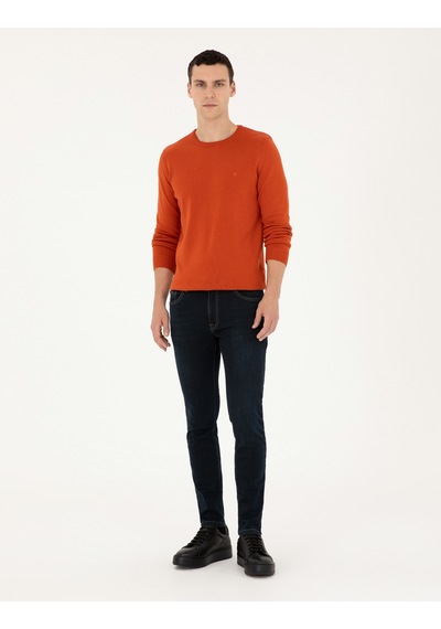 Pierre Cardin Erkek Turuncu Kazak /triko 50296575-vr051 Turuncu