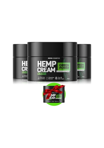 Hemp Cream 4lü Kenevir Yağlı Masaj Kremi
