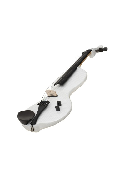 Kinglos Cwds-w1311 White Carbon Fiber 4/4 Elektro Keman