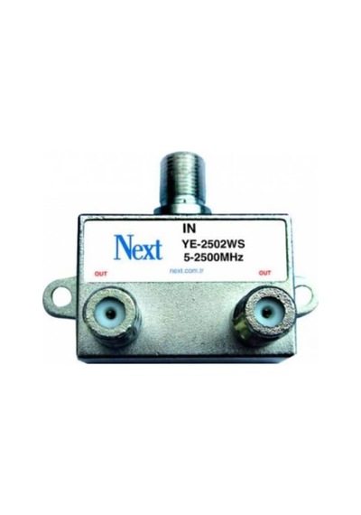 Next Ye-2502 Splitter 2 Çıkışlı Uydu Bölücü
