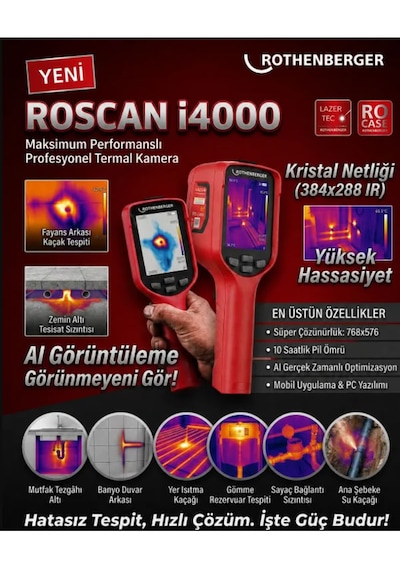 Rothenberger Roscan I4000 Termal Kamera