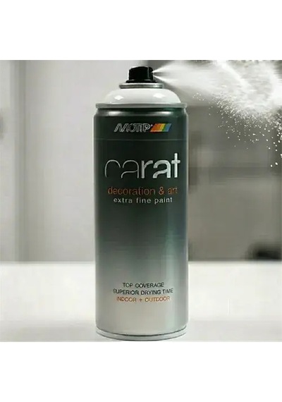 Carat Sprey Boya Parlak Beyaz Ral 9010 400 Ml Diğer