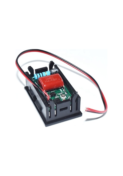 Alkatronik-0.56' Ac 70-500V Dijital Kırmızı Voltmetre İki Telli Panel Tip
