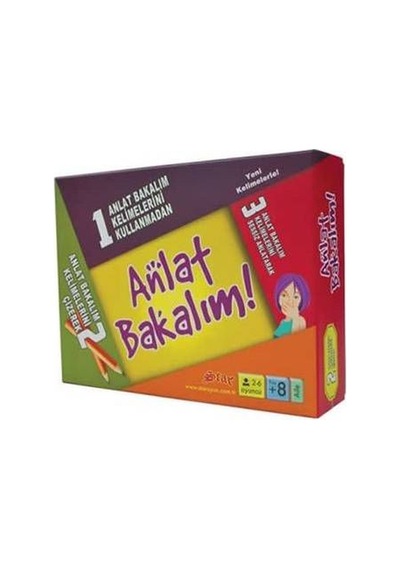 Anlat Bakalım Kelime Anlatma Oyunu Eğlenceli Zeka Oyunu