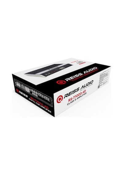 Reiss Audio Rs-t1000.4d 4x250 Class Amfi