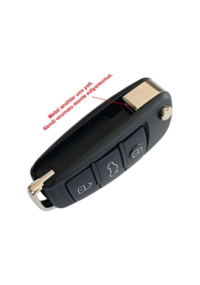 Audi Tipli Kd Keydiy Nb02 Uyumlu Anahtar Kumanda Kabı Oto Anahtarlık
