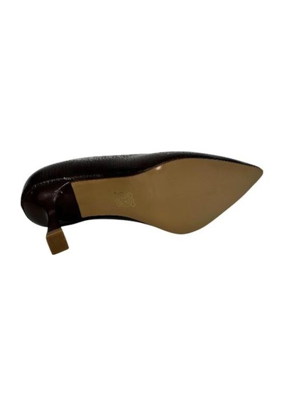 Kemal Tanca 868 53 Kadın Topuklu Stiletto Ayakkabı Kahverengi