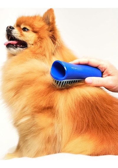 Tangle Teezer Pet Teezer Deshedding Grooming Brush Small Blue Köpek Bakım Fırçası