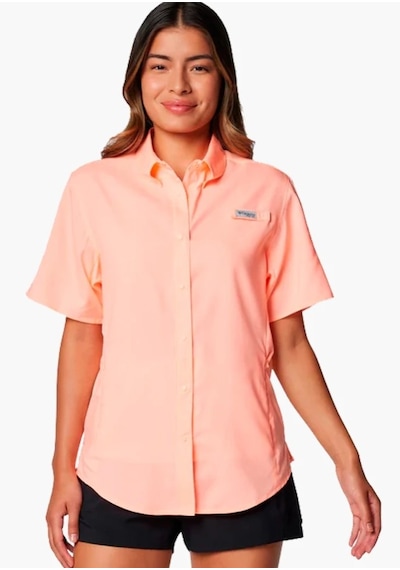 Columbia Columbıa Fl7277 Womens Tamıamı Iı Ss Shırt - 885 Pembe