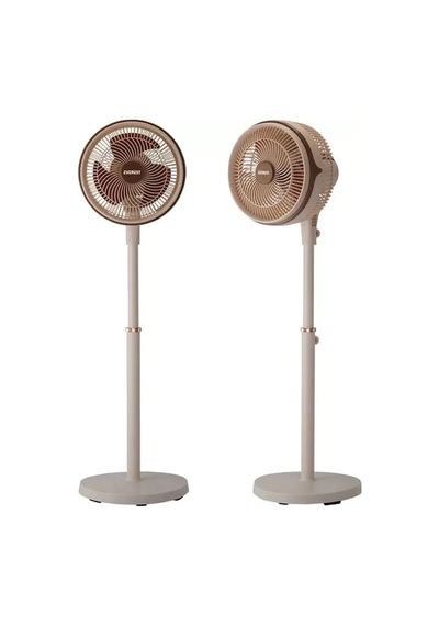 Hubrendy Sh Everest Fan13 Olympos Air Krem/gold 10" 80w 3 Hız Kademeli 2000rpm Çift Motorlu Retro Va