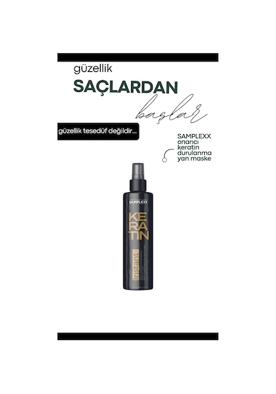 Samplexx Keratin Instant Durulanmayan Maske 125 Ml