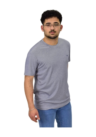 Raymons Erkek Sıfıryaka Düz Merserize Tişört T6034 Bgl-st04527 İndigo