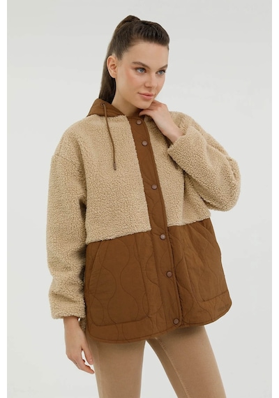 Lumberjack Kadın Mont Bej 101398901 Wl Hannah 6ct2008 3pr 24ks94000615 S9453 Bej