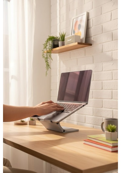Ergonomik Laptop Yükseltici Standı