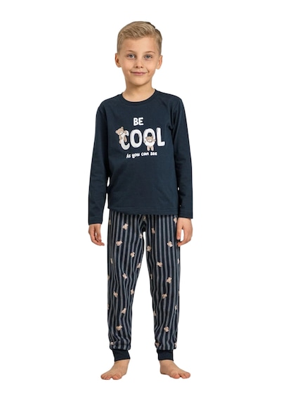 Rolypoly Rp3870c Erkek Çocuk Uzun Kol Pijama Takım Navy