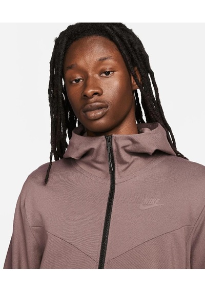 Nike Tech Fleece Lightweight Dx0822-291erkek Hoodie Kahverengi