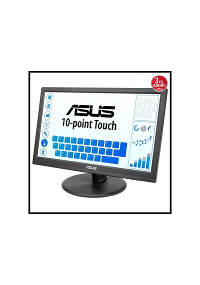 Asus Vt169he 15.6" 5ms, 60hz, Dokunmatik, Hdmı, D-sub, Düşük Mavi Işık, Freesync, Ips Panel Monitör
