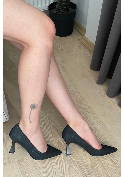 Preshley Kadın Samba Füme Stiletto Füme
