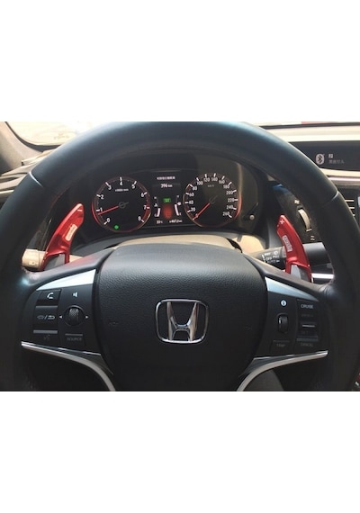 Honda Civic FB7  İçin Uyumlu F1 Vites Kulakçık Pedal Shıft Paddel Shift Siyah 2012-2015