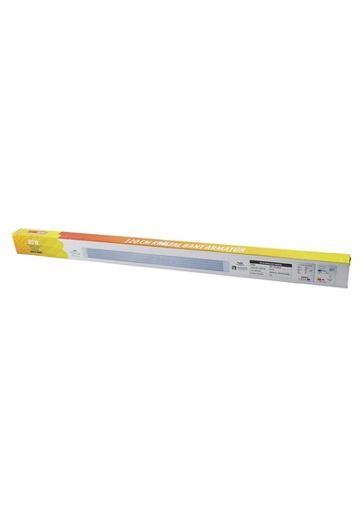Nisaluce Eamp-107 2 Pcs 80w 120cm Kristal Bant Armatür Beyaz 6500k Alüminyum Kapak Ip20 - Y Bağlantı 5580