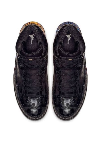 Nike Air Jordan 2 Retro Basketbol Ayakkabısı -kutusuz Siyah
